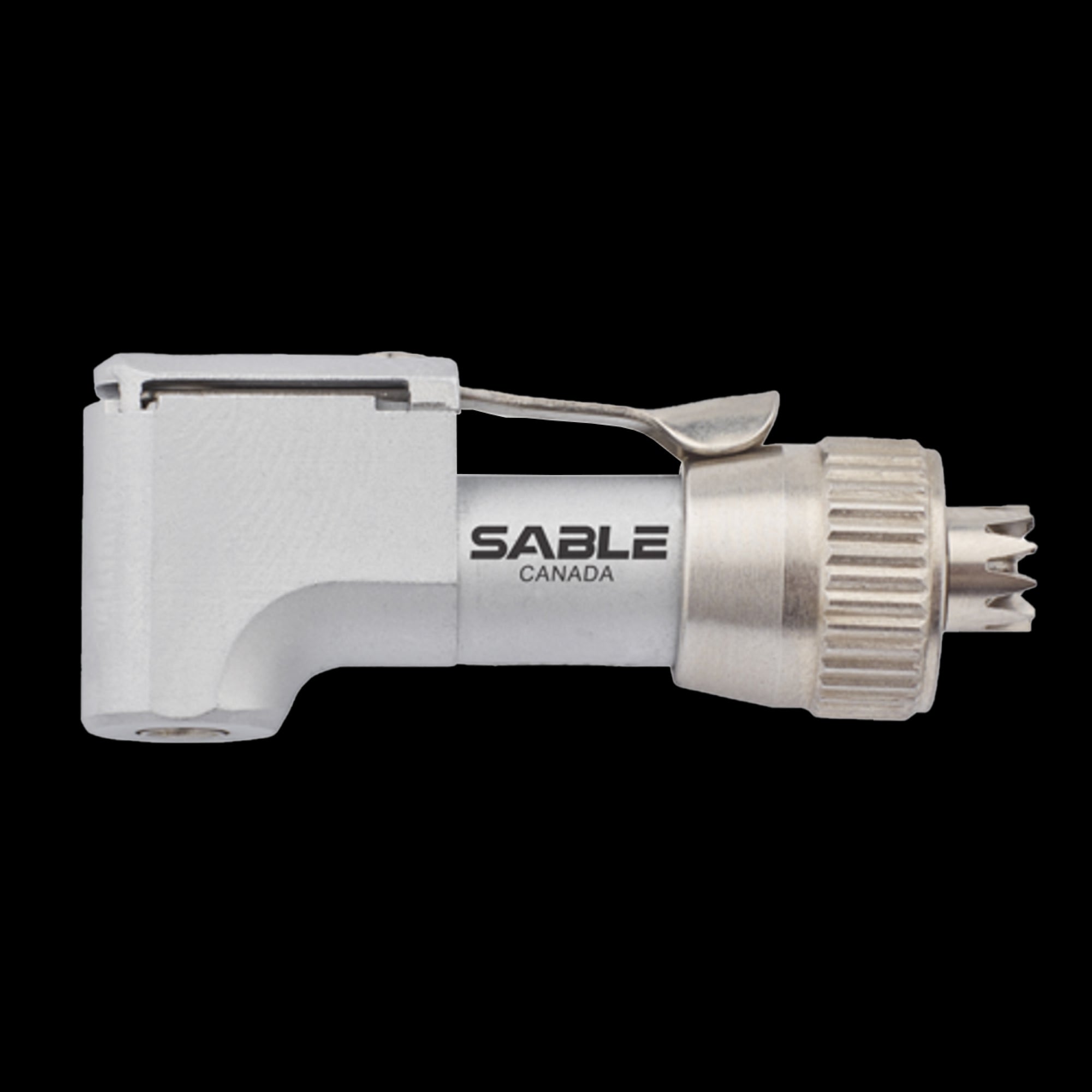 Sable 1600507 Midwest Type BB Swing Slow Speed Dental Handpiece Latch Head Sable 1600507 Midwest Type BB Swing Slow Speed Dental Handpiece Latch Head